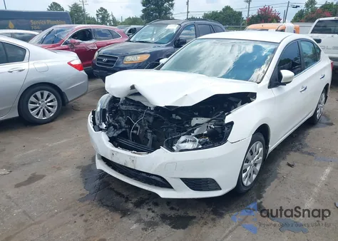 2016 Nissan Sentra Sv z USA, uszkodzony, nr VIN 3N1AB7AP3GL665123